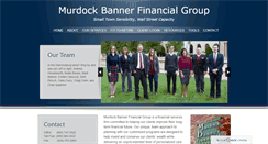 Desktop Screenshot of murdockbanner.com